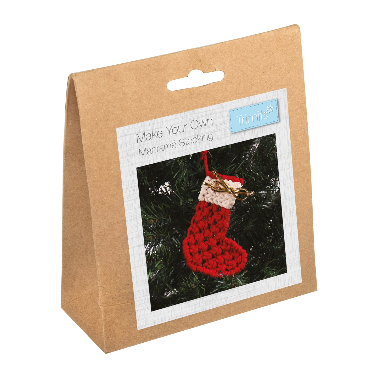Trimits Macrame Kit Stocking