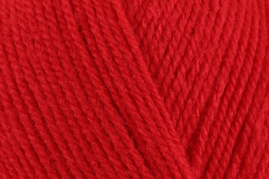 King Cole yarn in red - close up detail