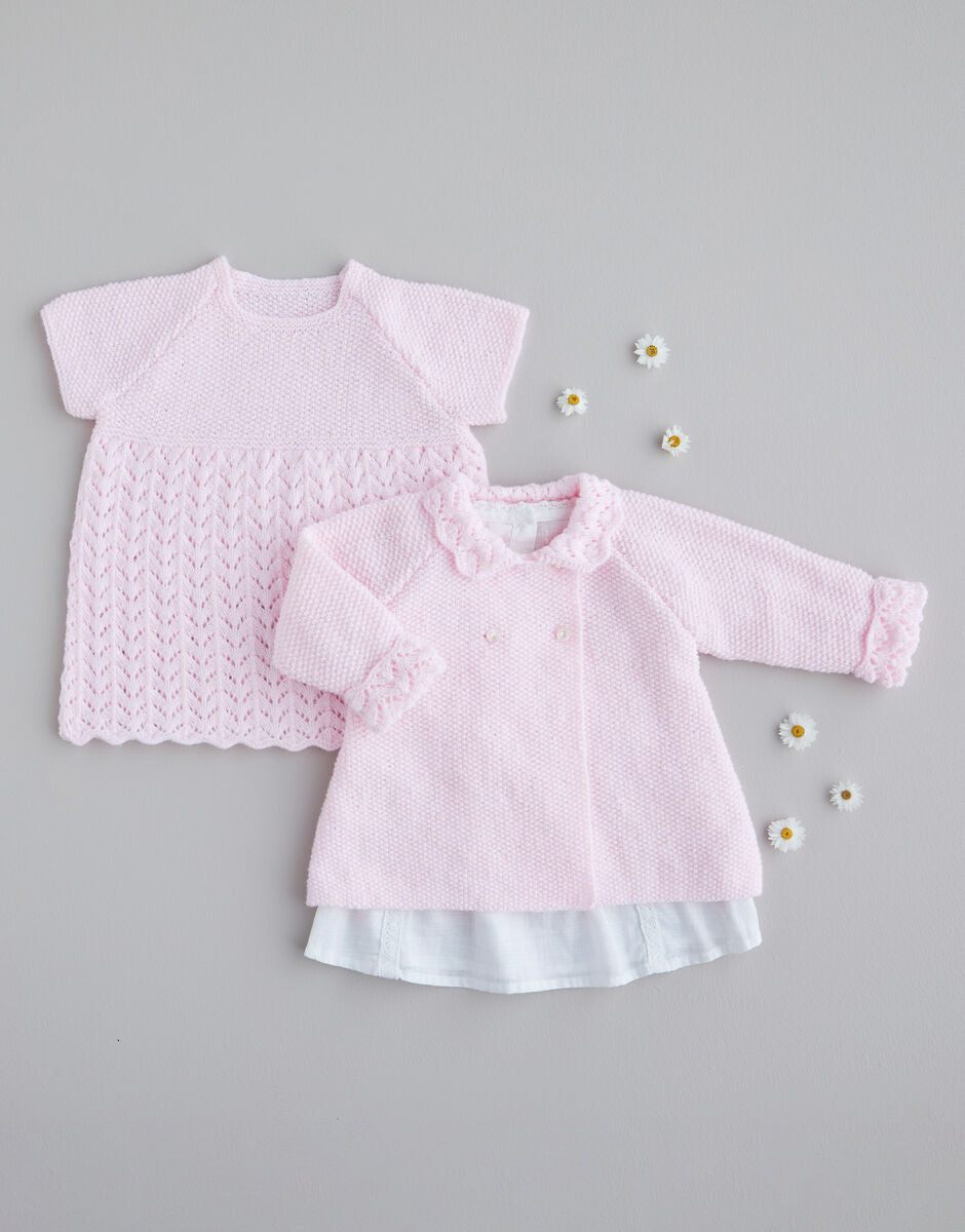 Sirdar F074 Dress & Matinee Coat