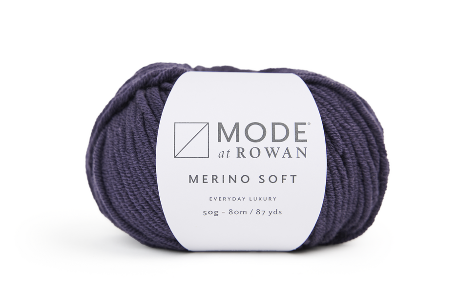 Mode at Rowan Merino Soft - Plum