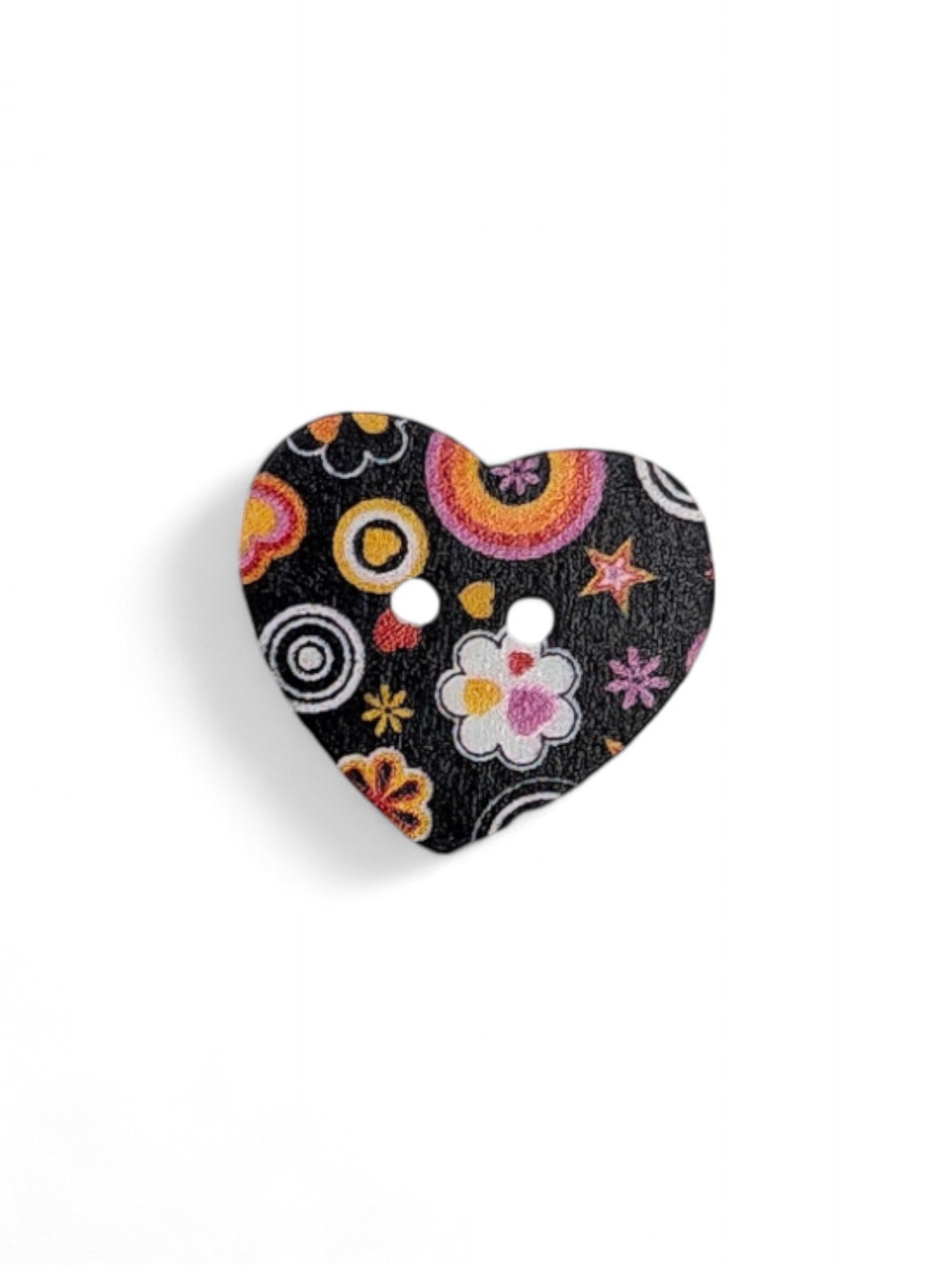 Craft button for sewing - texture detail