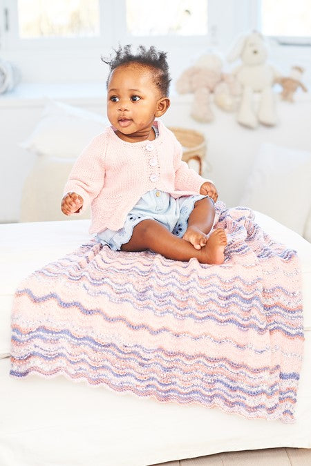Stylecraft Bambino Prints Pattern 10066 - Cardigans & Blanket