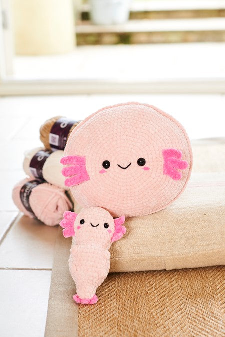 Stylecraft Chenille Chunky Pattern 10243 - Axolotl