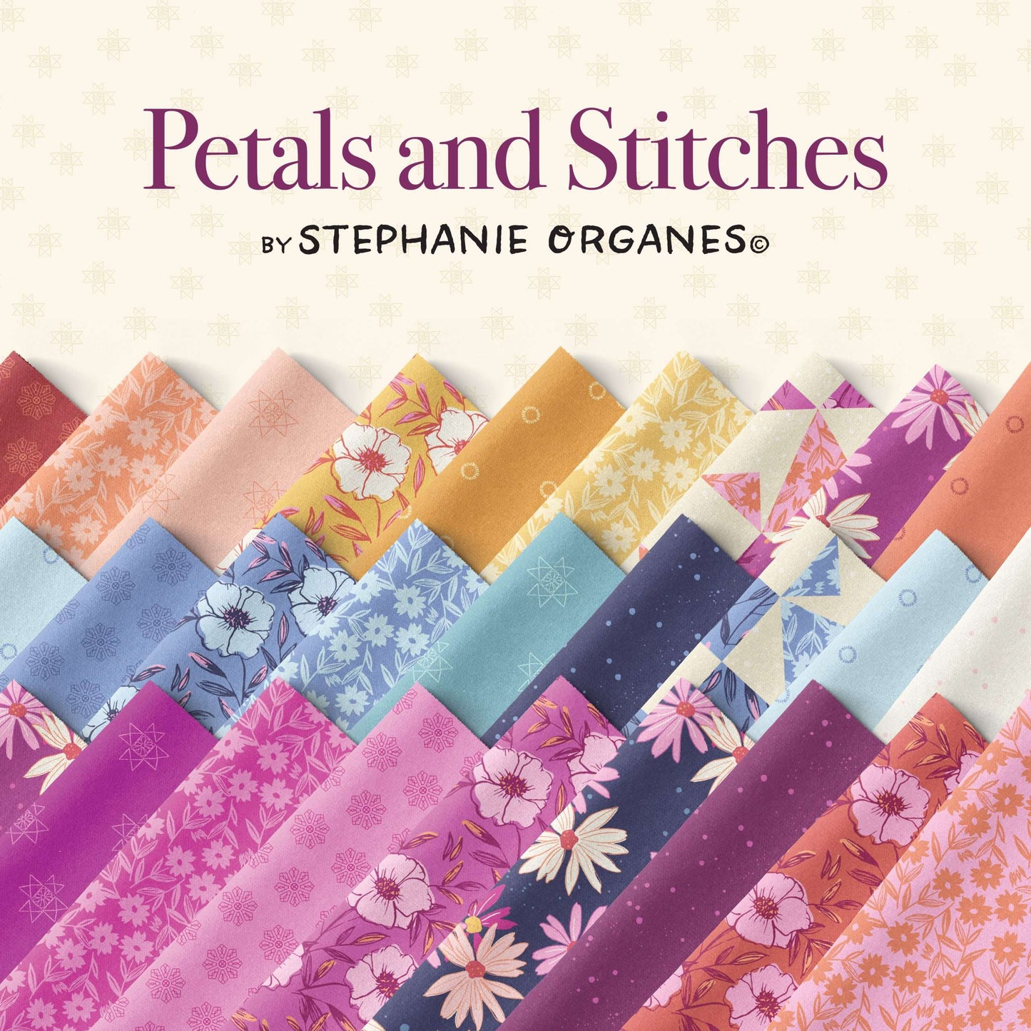 Andover Petals and Stitches Double Scoop