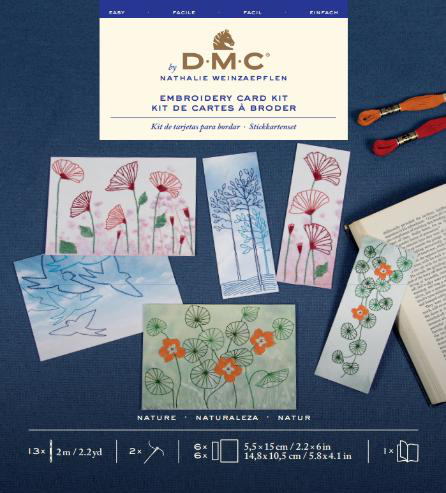 DMC Embroidery Kit. Nature