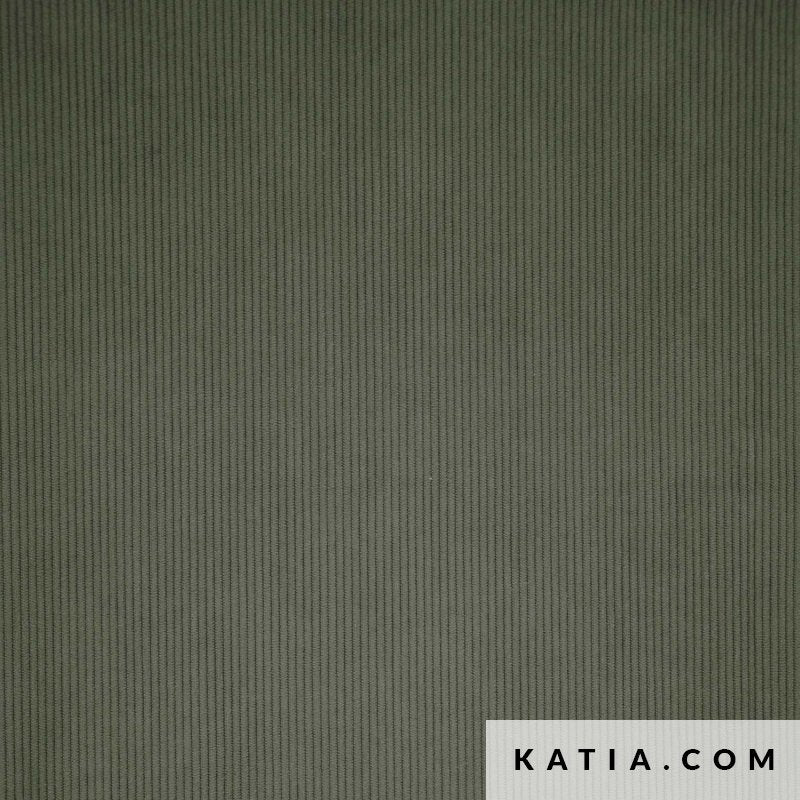 Katia Corduroy Basic - Khaki (Half Metre)