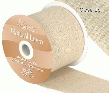 Wired Edge Festive Forest 63mm x 9.1m - Natural