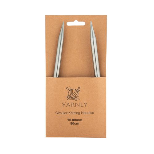 Yarnly Circular Knitting Needle 10mm x 80cm
