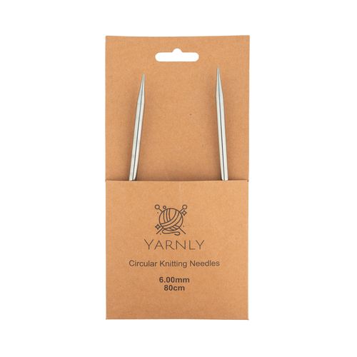 Yarnly Circular Knitting Needle 6mm x 80cm