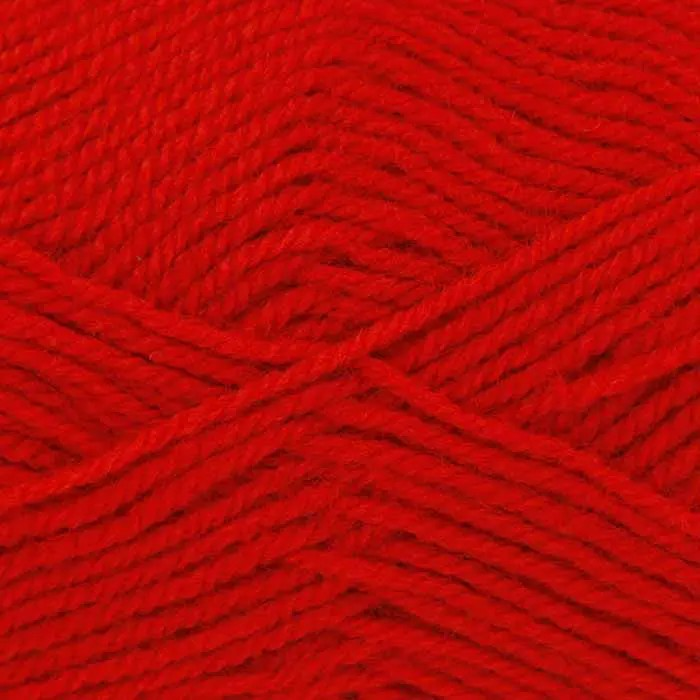 Knitting yarn in red