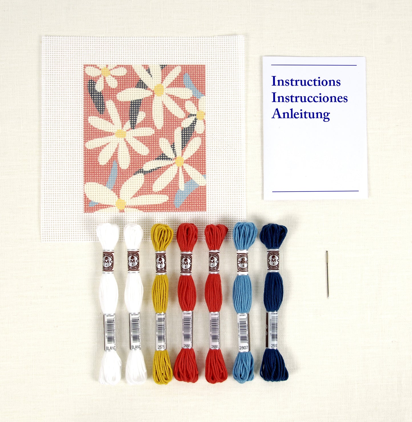 DMC Tapestry kit - Abstract Flowers