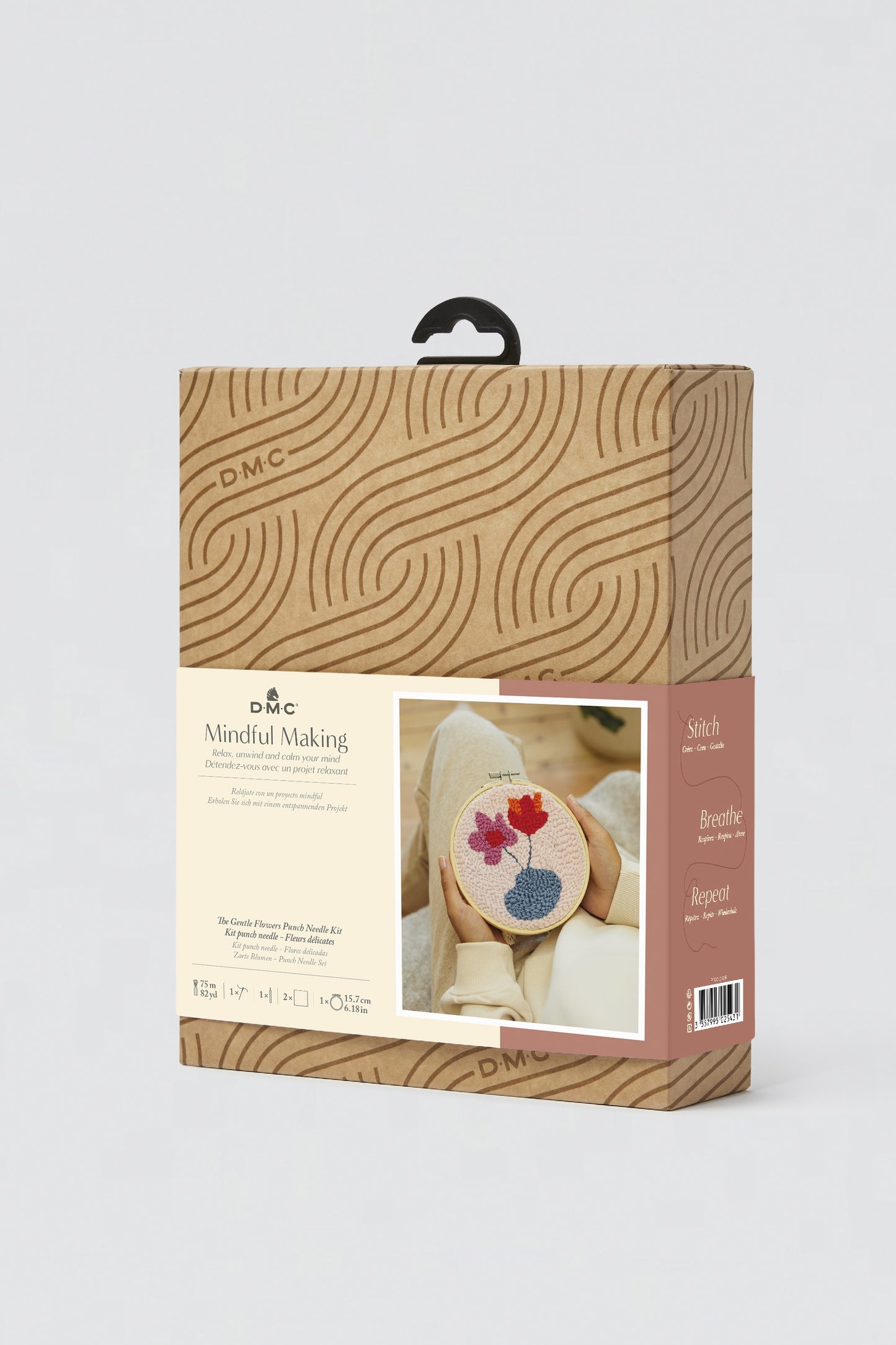 DMC The Gentle Flowers Punch Needle Kit