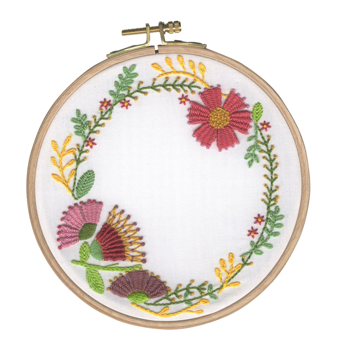 DMC AUTUMN FLOWERS PERLE KIT