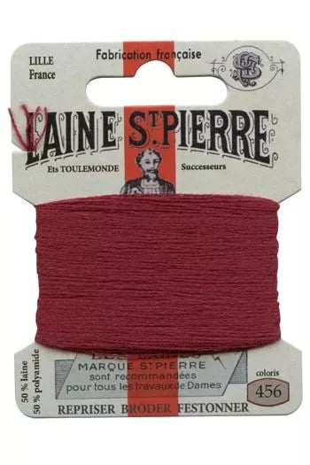 Laine Saint-Pierre embroidery thread shade 456 Bordeaux