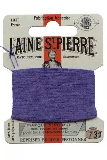Laine Saint-Pierre embroidery thread shade 731 Ocean