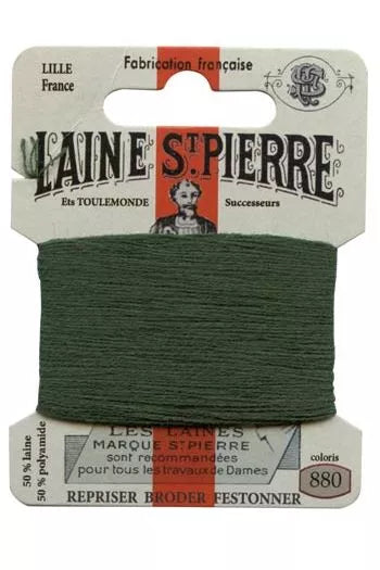 Laine Saint-Pierre embroidery thread shade 880 Cactus