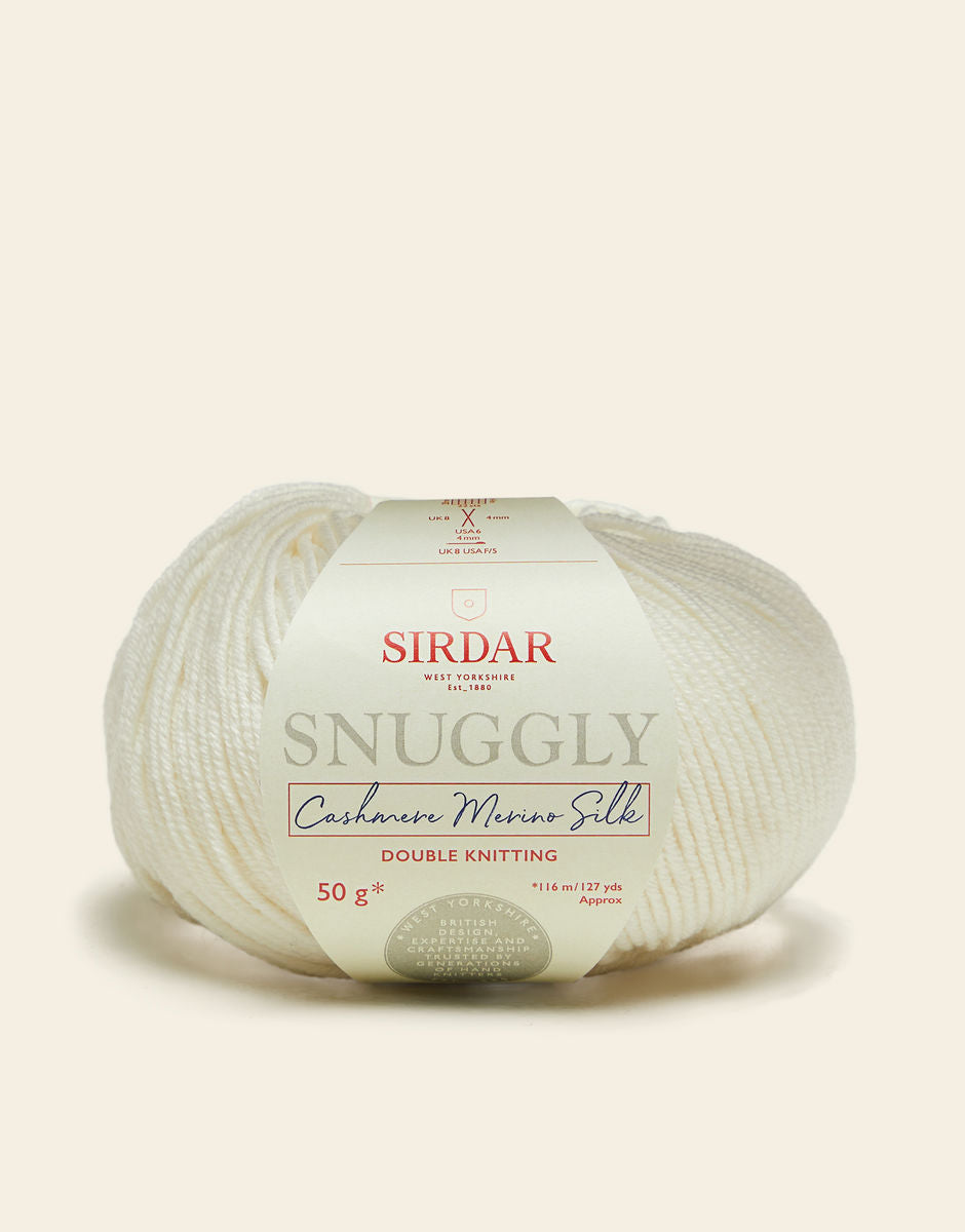 Sirdar Snuggly Cashmere Merino Silk - Snow Queen