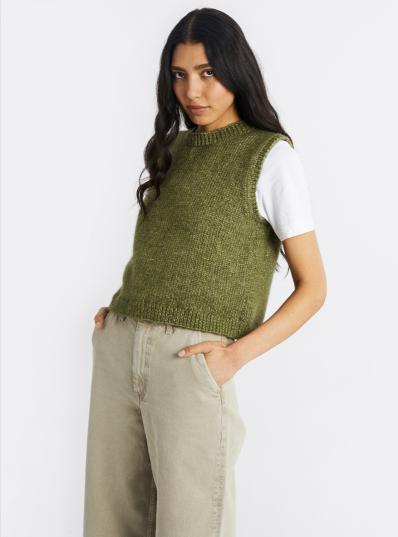 Wool and the Gang Fame Tank Knitting Pattern