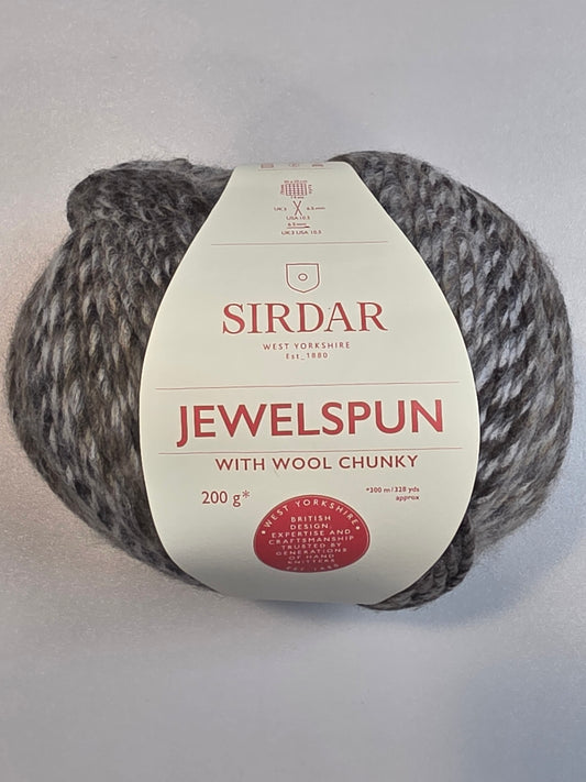 Sirdar yarn, wool blend - close up detail