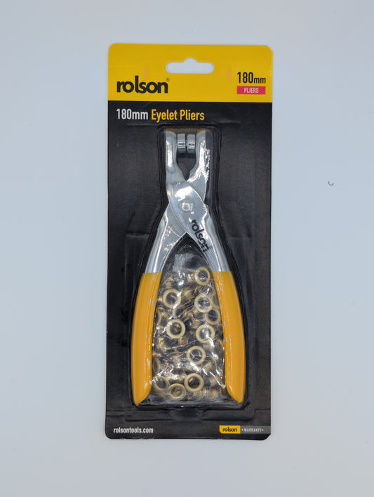 180mm Eyelet Pliers - close up detail