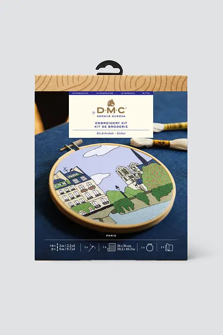 DMC Embroidery Kit - Paris