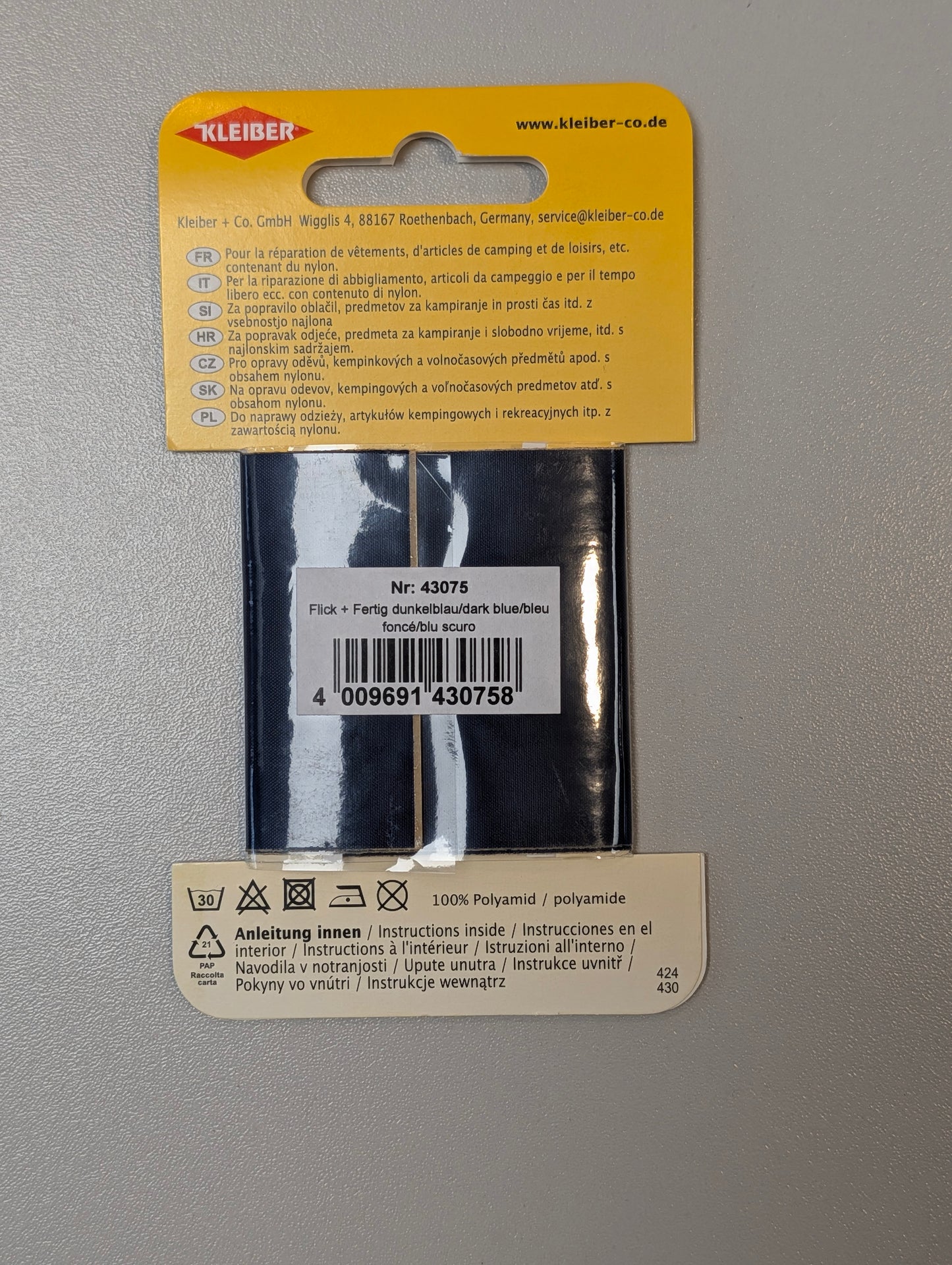 Navy Blue repair tape