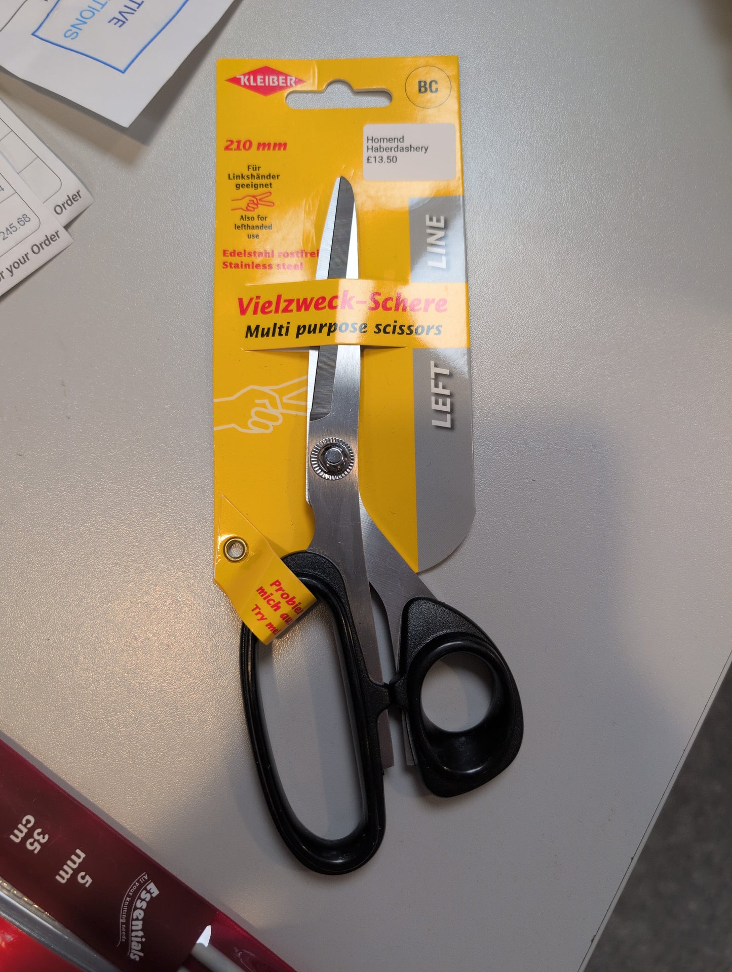 210mm Left Handed Scissors