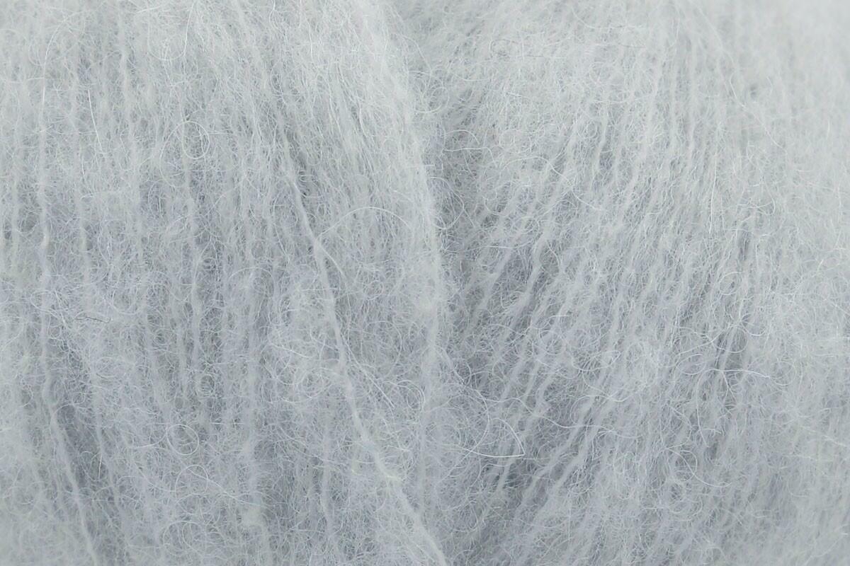 Rowan yarn in silver, alpaca blend