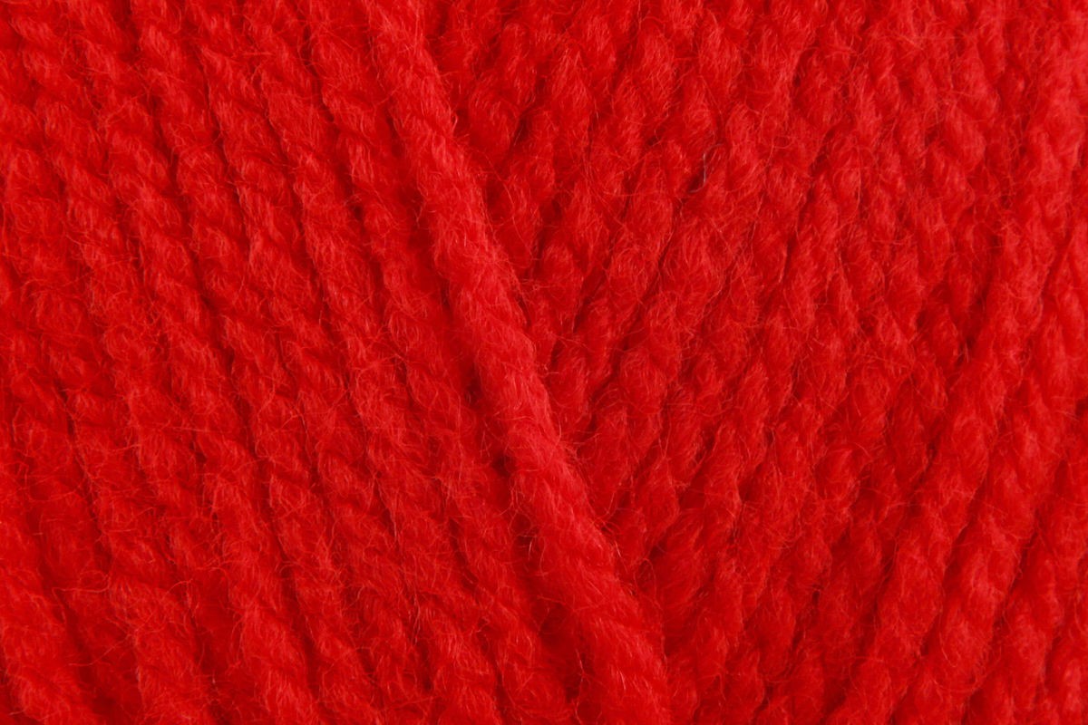 Sirdar yarn in red