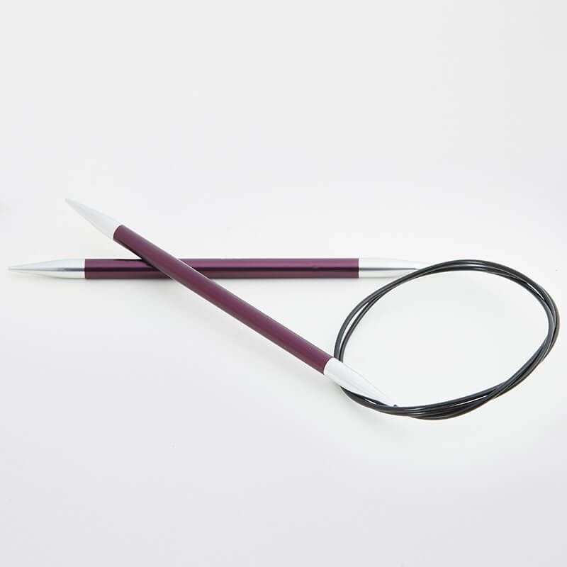 KnitPro Zing Fixed Circular Needle 6.00mm 120cm