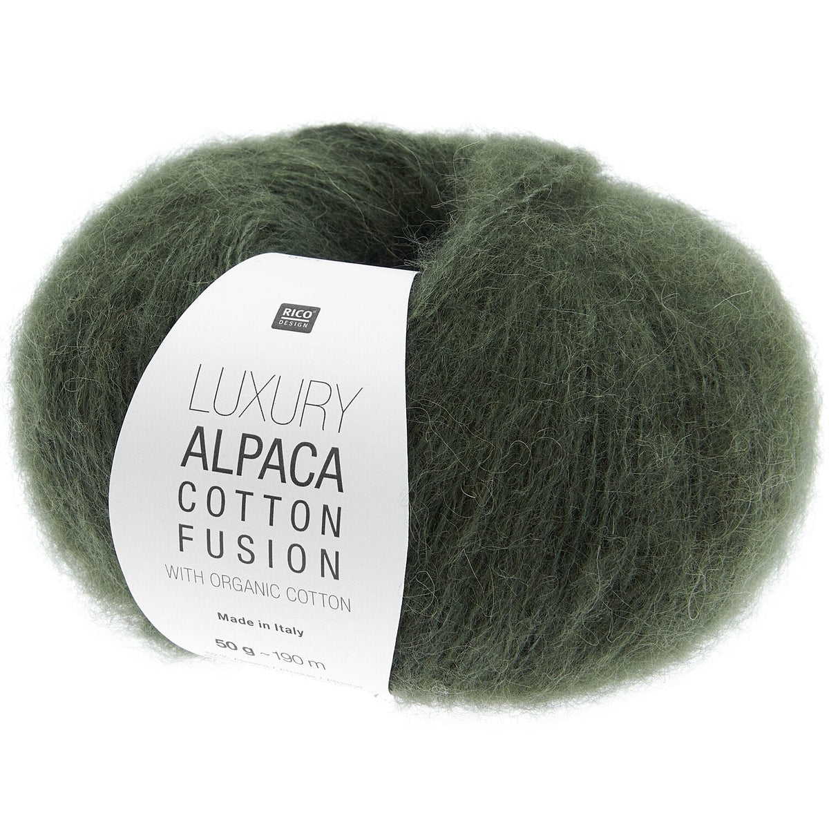 Rico Luxury Alpaca Cotton Fusion - Fusion Olive