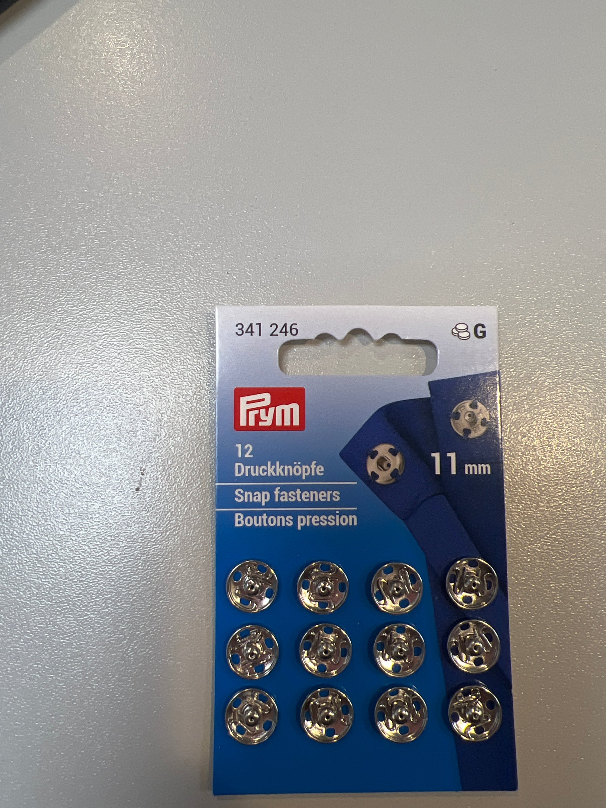 Prym Snap Fastners.  11mm