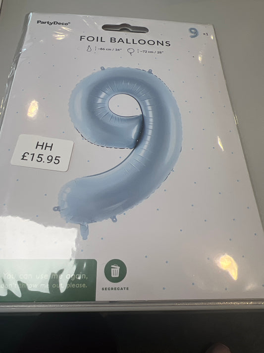 Helium balloon No9 34”