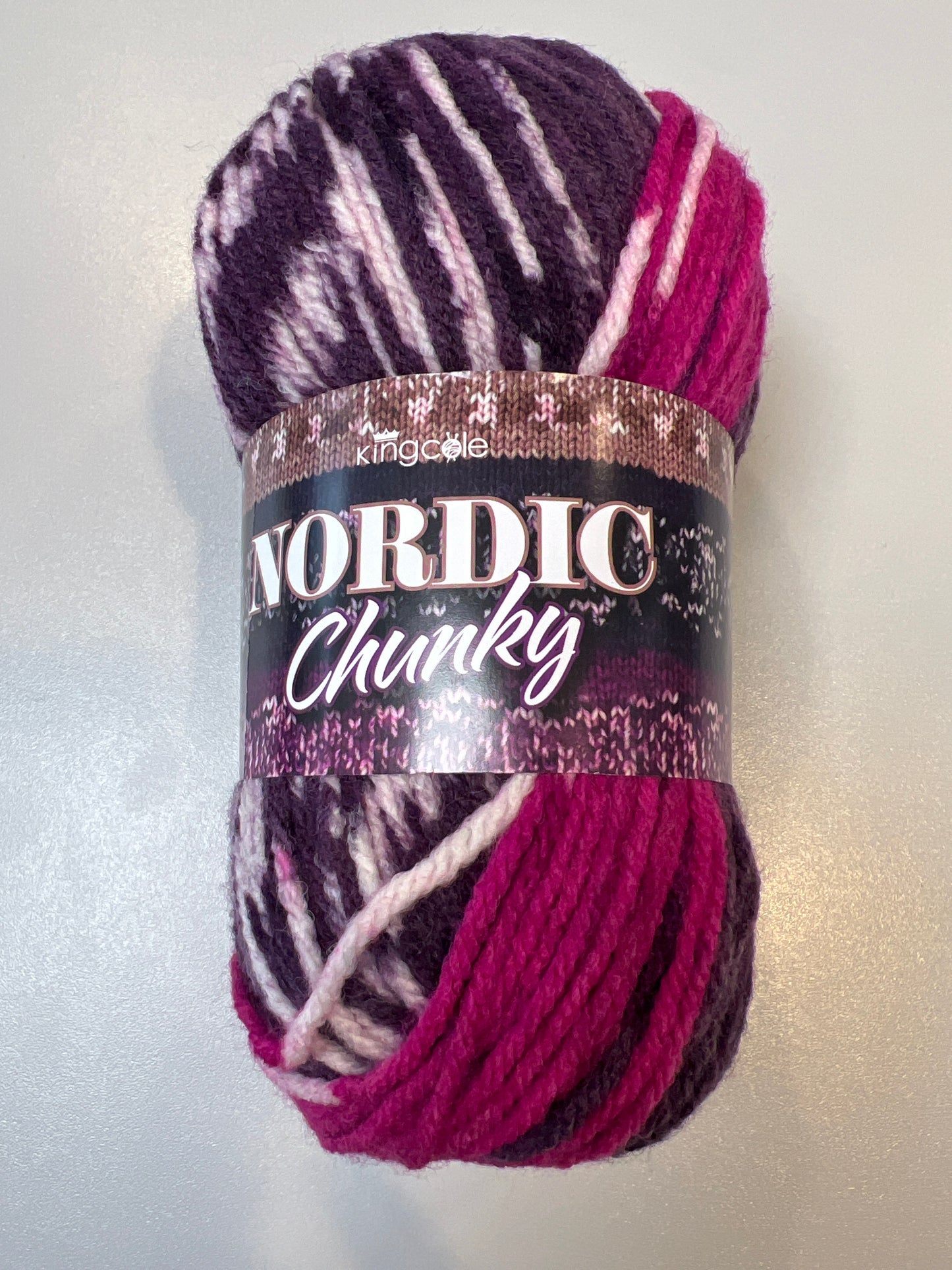 King Cole yarn - close up detail
