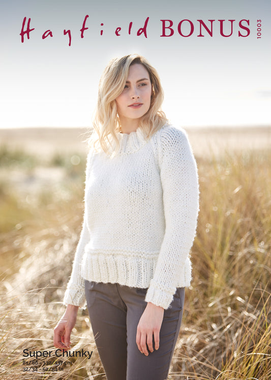 Hayfield Pattern 10003 - Hayfield Bonus super chunky - Product image