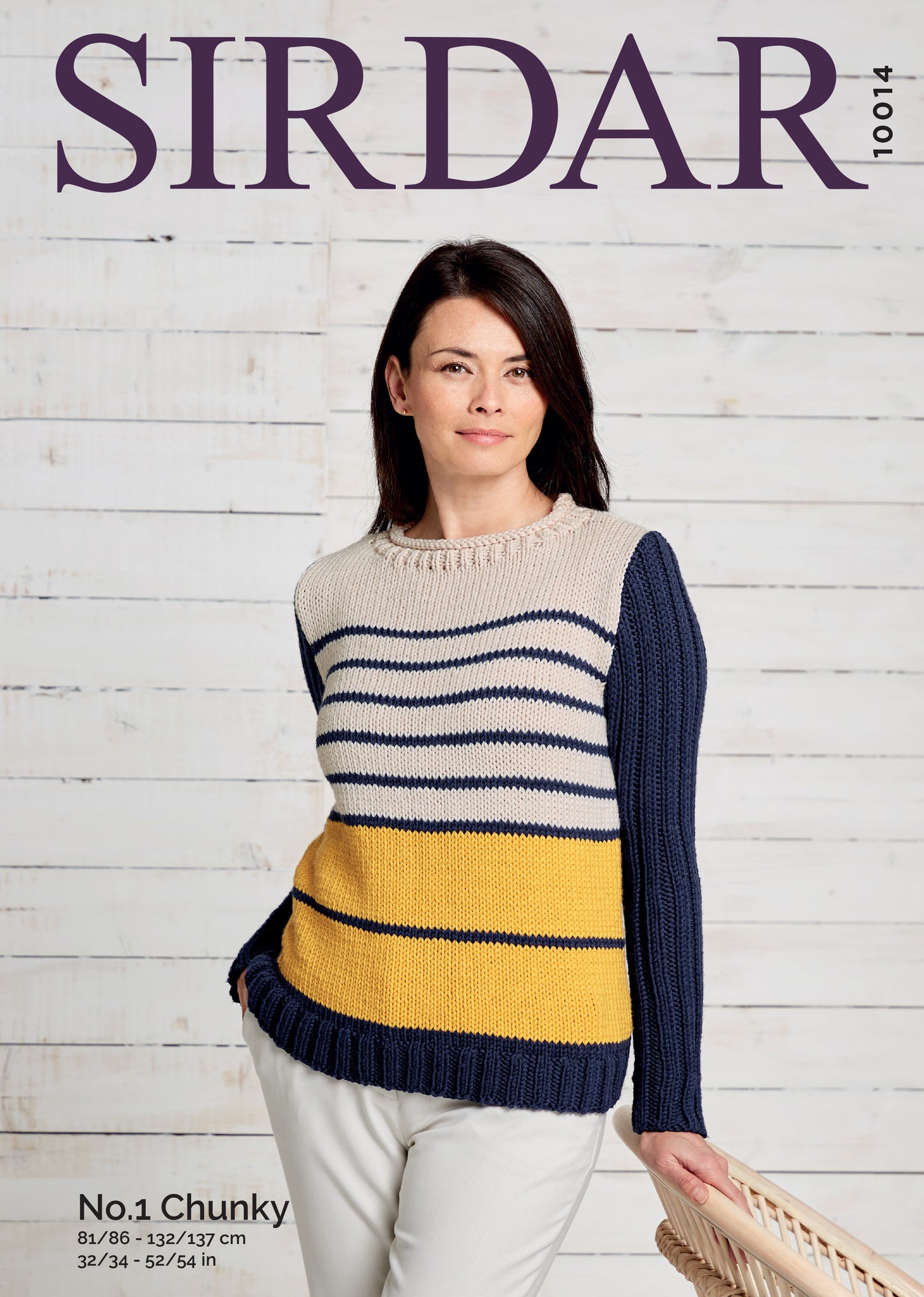 Sirdar Pattern 10014 - Sweater-Sirdar no. 1 chinky - Product image