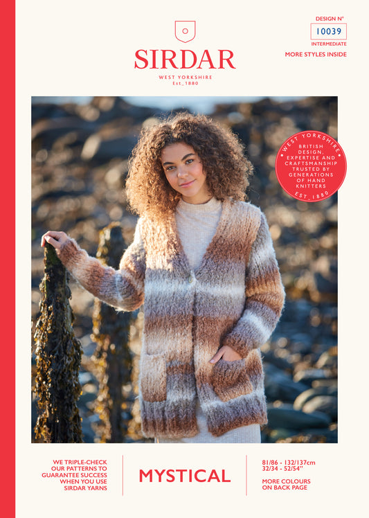 Sirdar Pattern 10039 - Sirdar Mystical brushed with sparkle - Product image