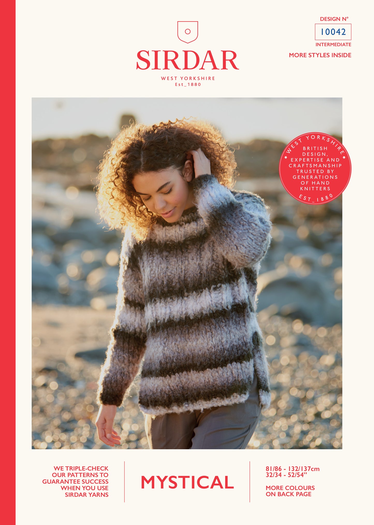 Sirdar Pattern 10042 - Sirdar Mystical brushed with sparkle - Product image