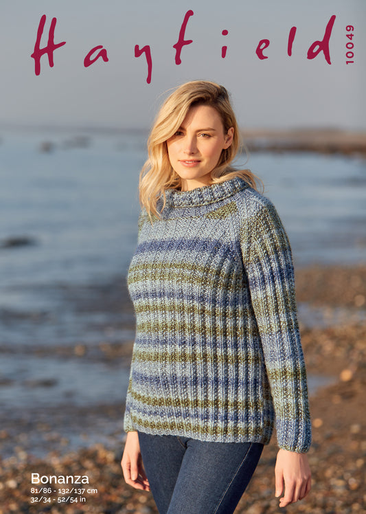 Hayfield Pattern 10049 - Sweater-Hayfield bonanza - Product image