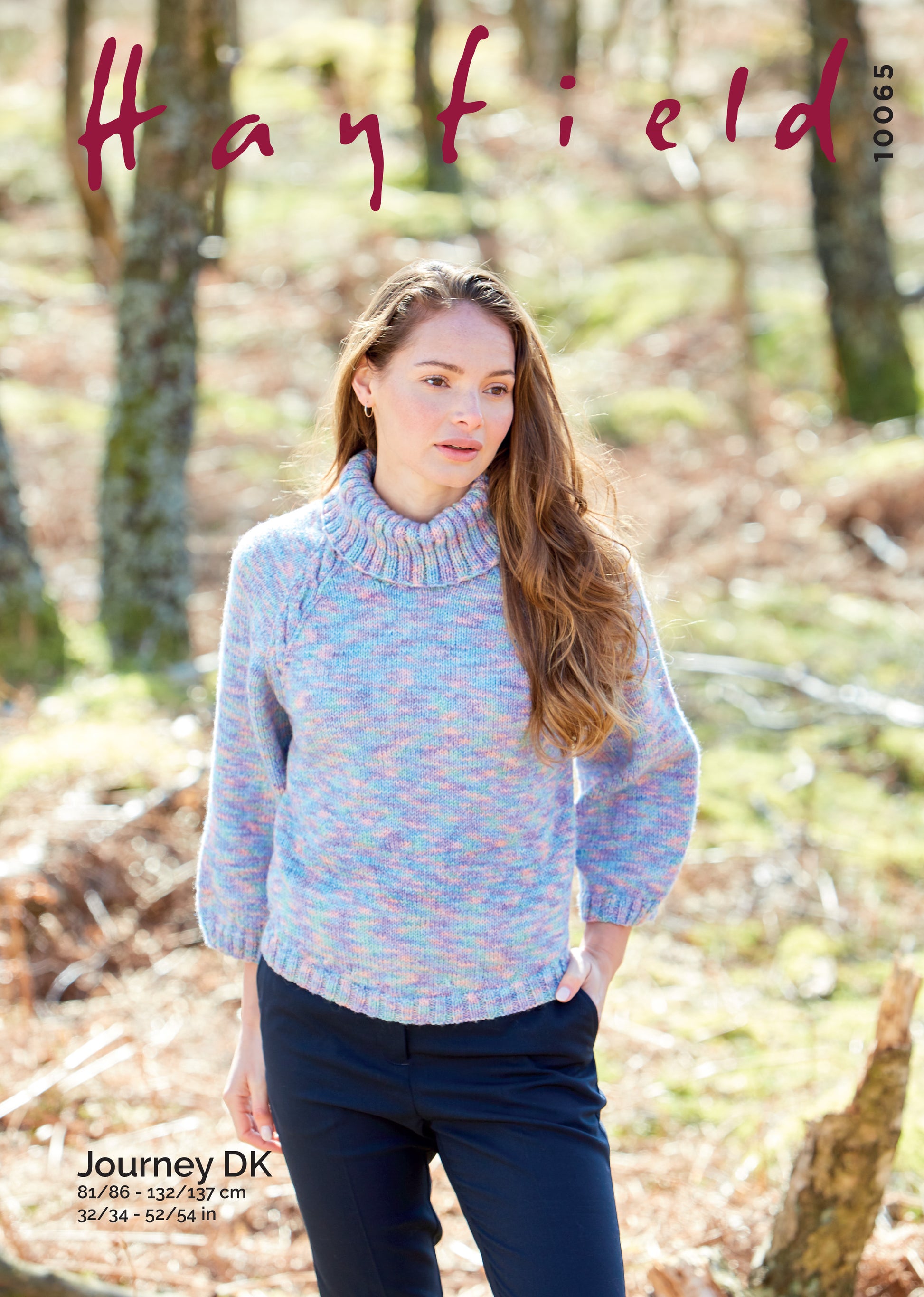 Hayfield Pattern 10065 - Kimono sweater-Hayfield journey DK - Product image