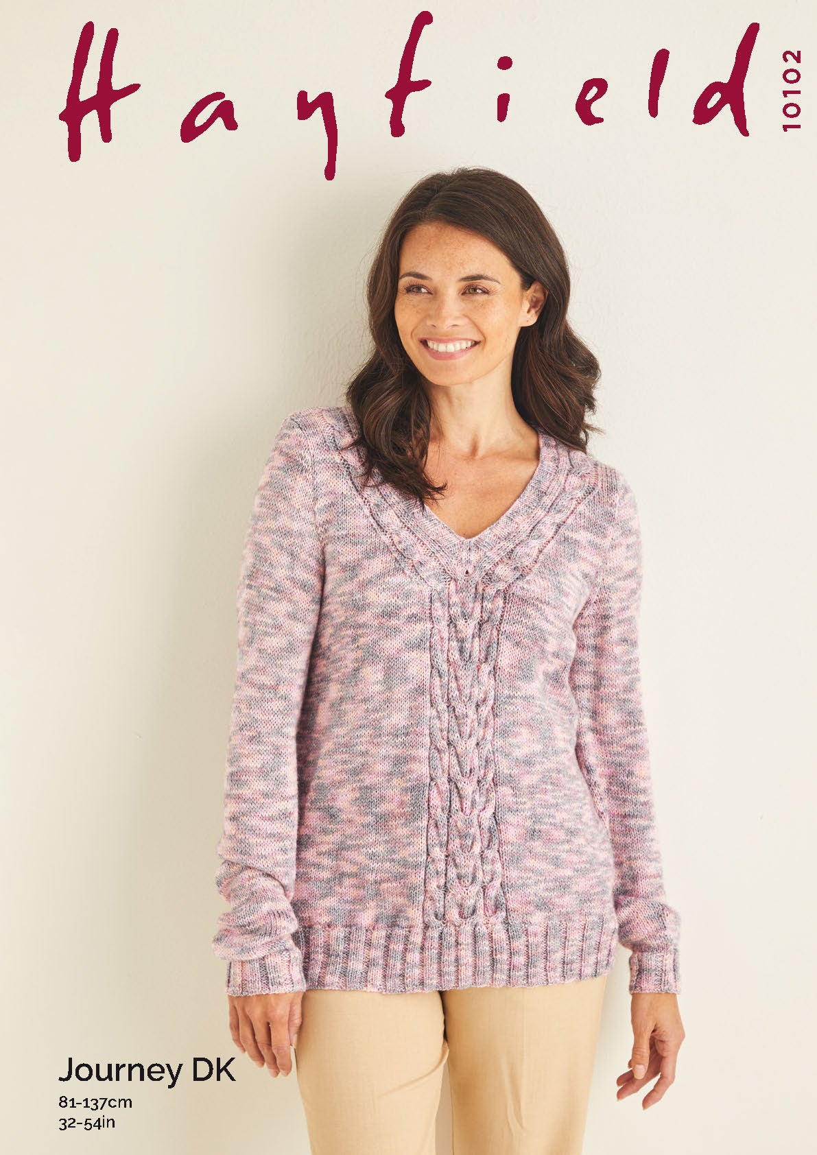 Hayfield Pattern 10102 - Sweater-Hayfield journey DK - Product image