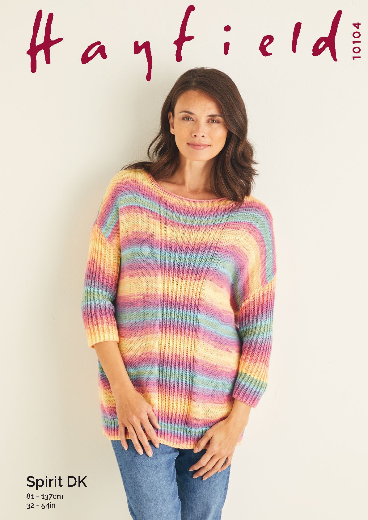 Hayfield Pattern 10104 - Sweater-Hayfield spirit DK - Product image