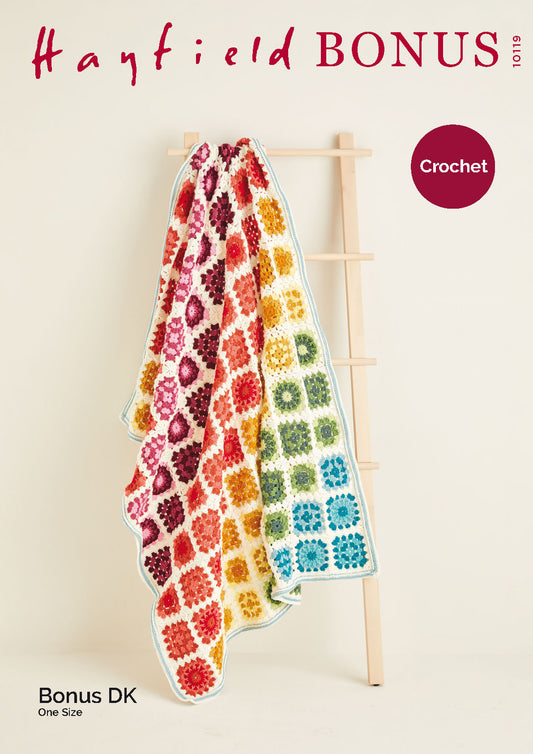 Hayfield Pattern 10119 - Blanket-Hayfield bonus DK - Product image