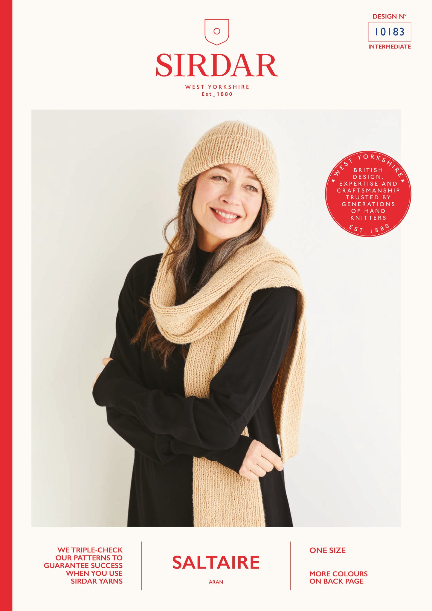 Sirdar Pattern 10183 - Womens Hat & Scar