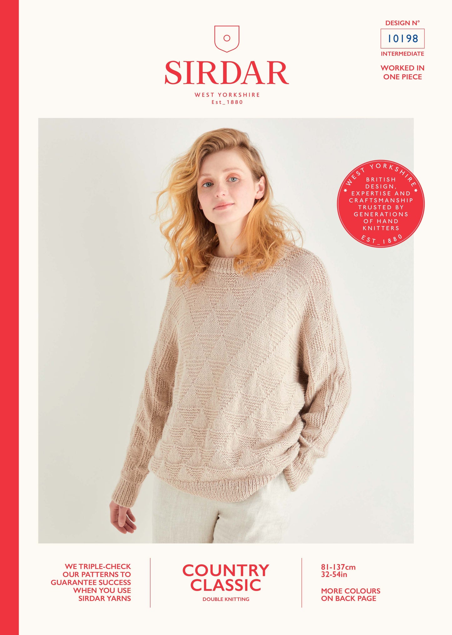 Sirdar Pattern 10198 - Sirdar Country ClassicDK - Product image