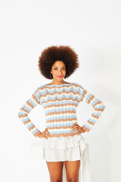 Stylecraft Bamboo Cotton Pattern 10217 - Crochet Tank - image 2