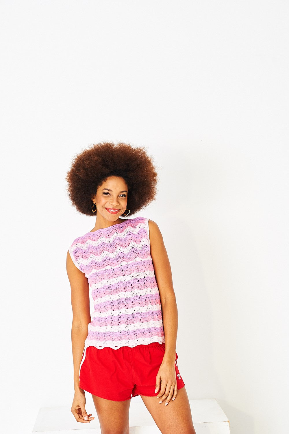 Stylecraft Bamboo Cotton Pattern 10217 - Crochet Tank - image 1