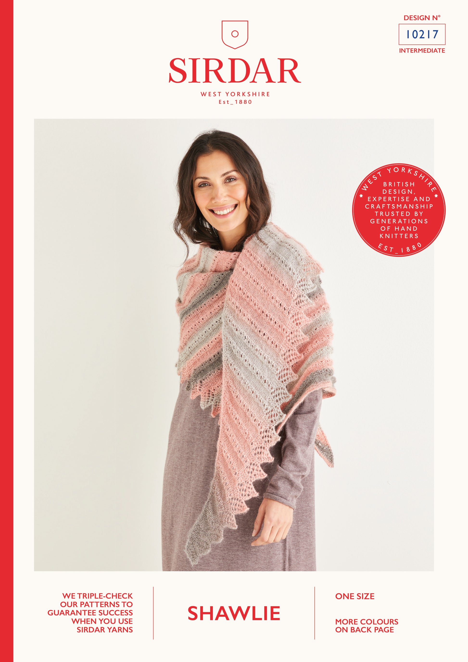 Sirdar Pattern 10217 - Asymmetric scallo