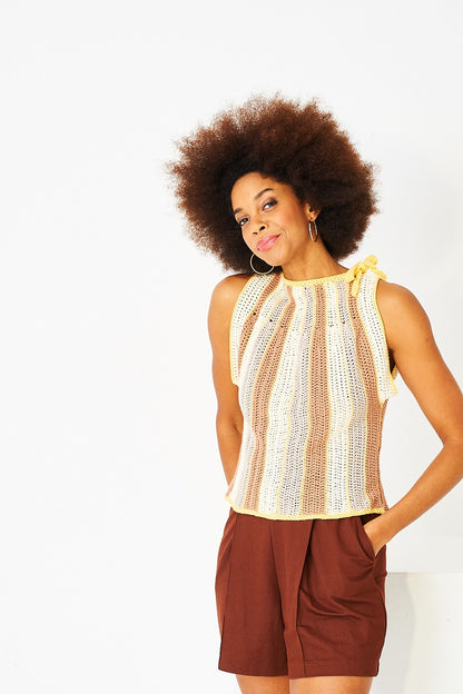 Stylecraft Bamboo Cotton Pattern 10218 - Crochet Tops - image 1