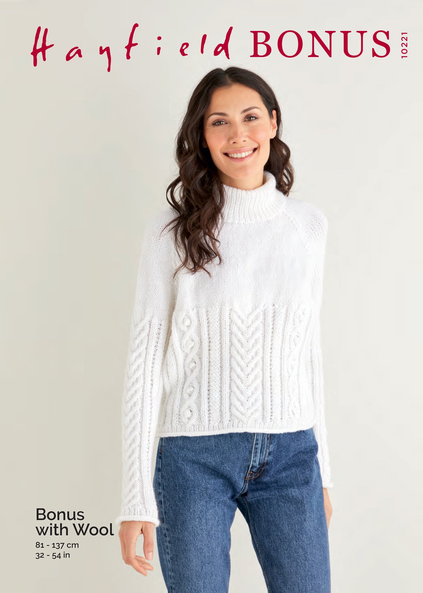 Hayfield Pattern 10221 - Sweater-Hayfield bonus with wool - Product image
